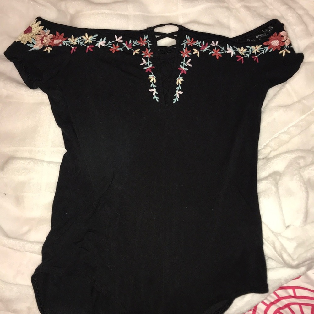 Body con off the shoulder top